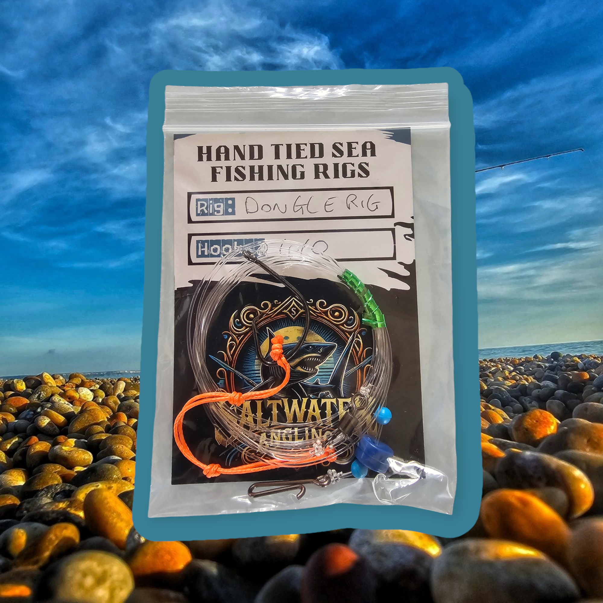 Dongle Rig Hand-Tied Shore Fishing Rigs - Saltwater Angling
