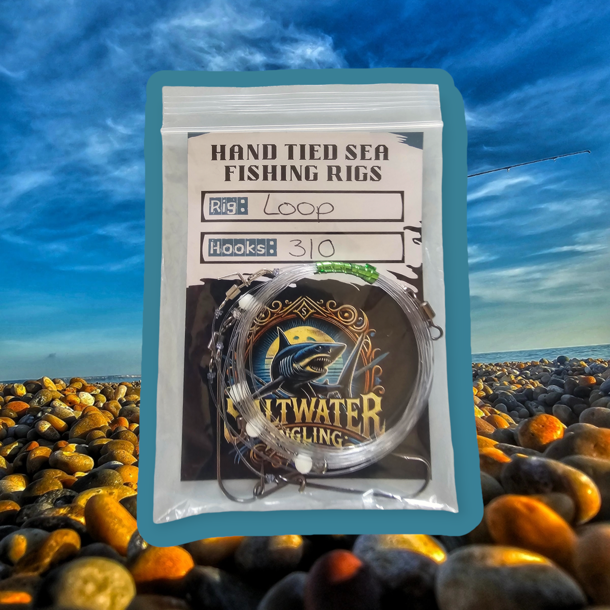 Chesil Collection Hand-Tied Shore Fishing Rigs - Saltwater Angling