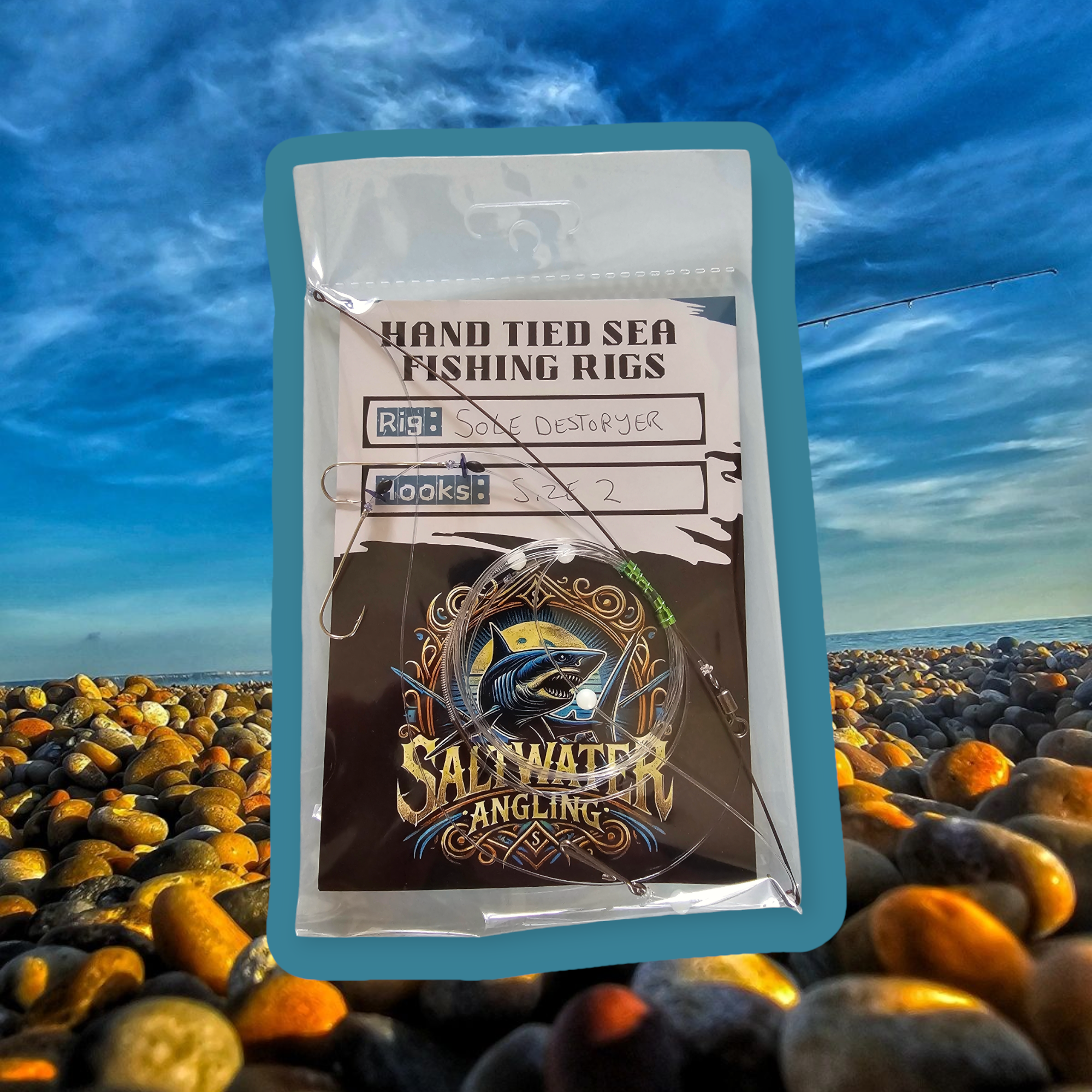 Chesil Collection Hand-Tied Shore Fishing Rigs - Saltwater Angling