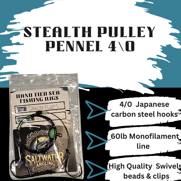Stealth Collection Hand-Tied Shore Fishing Rigs - Saltwater Angling