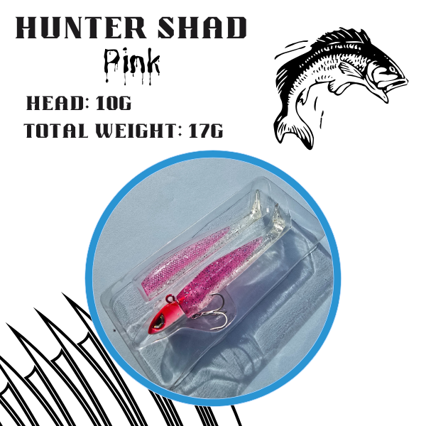 hunter shad pink