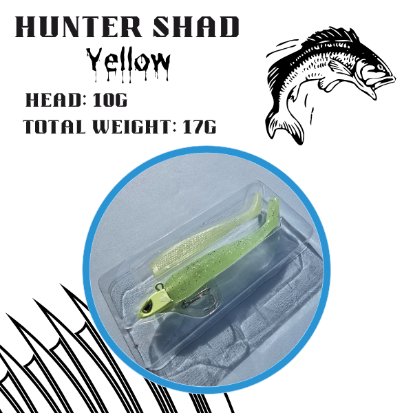 hunter shad yellow