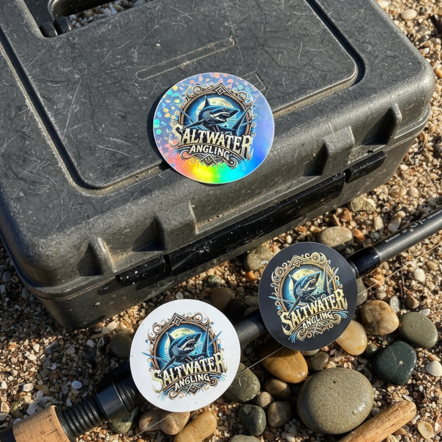 Saltwater Angling Stickers