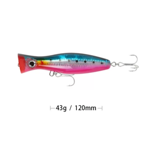 LURE DYNASTY Surface Popper Lure 43g - Saltwater Angling