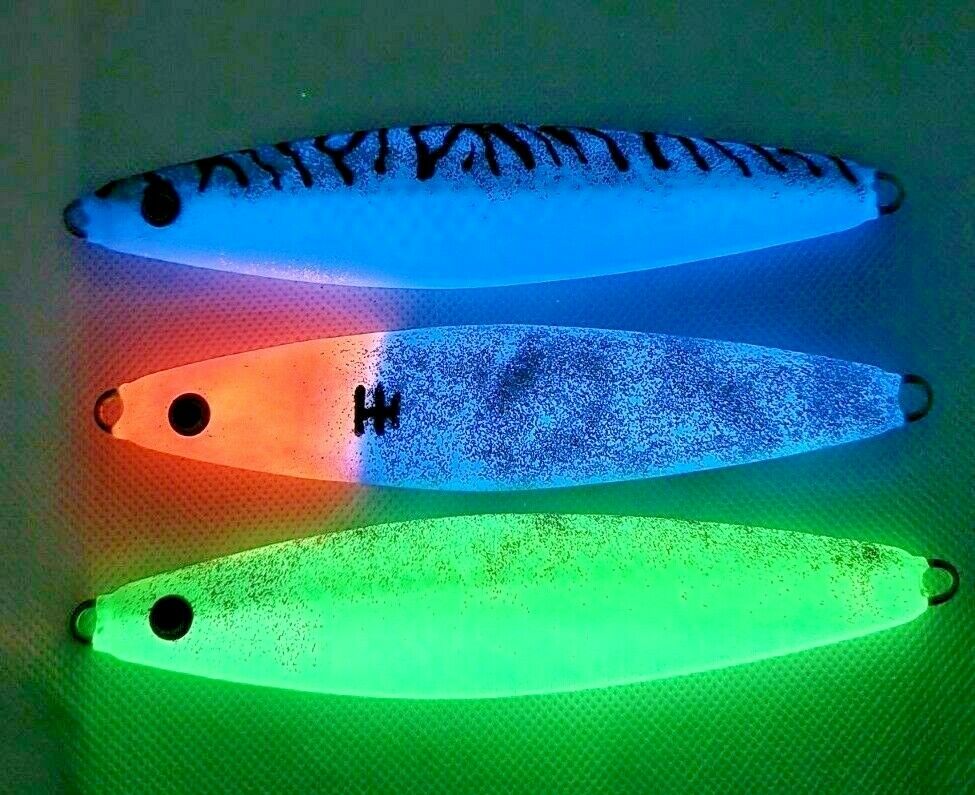 C weights EXTREME GLOW Slow Jigs - Saltwater Angling