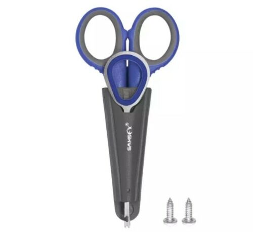 Fishing Scissors + disgorger, Ultra sharp, sheathed - Saltwater Angling